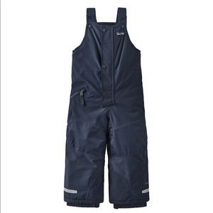 Patagonia Toddler Snow Pants / snow bibs, Navy 2T